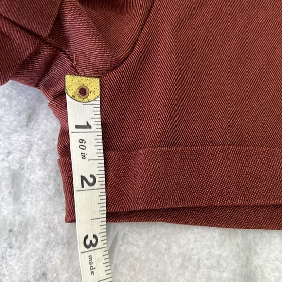 Haute Monde Brown Stretch Twill Romper Playsuit Utility
Size Small Zip Front - Picture 10 of 10